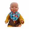 Bandana Corazones 3D