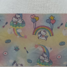 babero impermeable Kitty Rainbow - Blanco +6 m