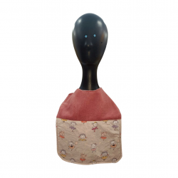 babero impermeable Bailarinas Animales - Melocotón +6 m