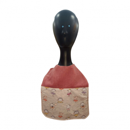 babero impermeable Bailarinas Animales - Melocotón +6 m