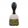 babero impermeable Dinosaurios 3D Flores - Blanco +6 m