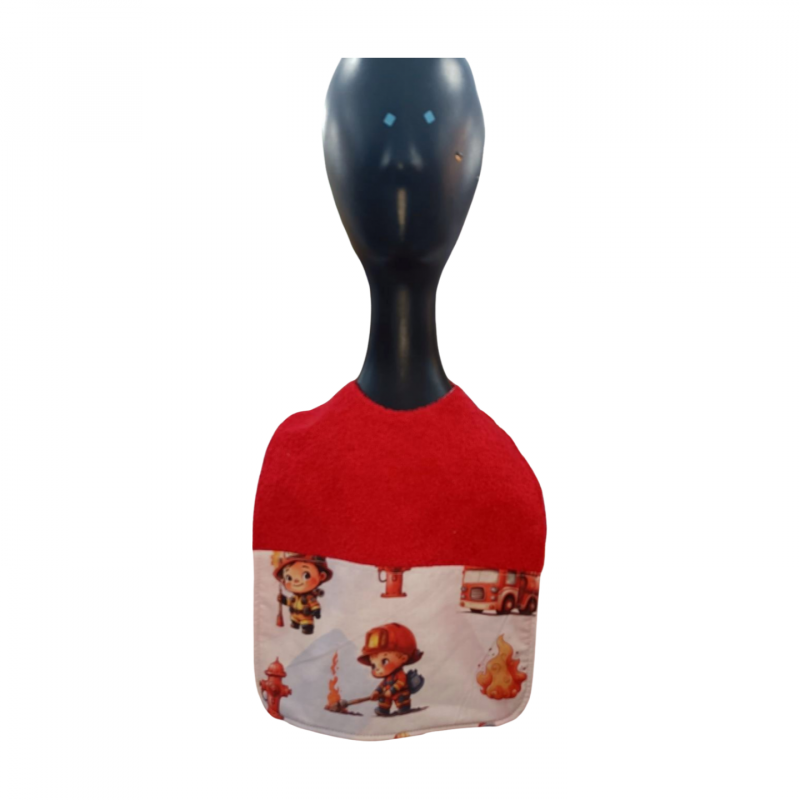 babero impermeable Bombero - Rojo +6 m