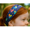 Diademas Infantiles de Tela Corazones
