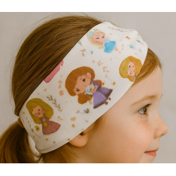 Diademas Infantiles de Tela Princesas