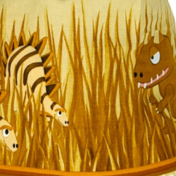 Bolsas de desayuno y merienda infantiles selva