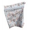 Bolsita impermeable infantil mapaches globos