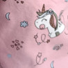 Cuello Polar Infantil Unicornios Rosa | Abrigo cómodo y divertido