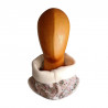 Braga de cuello Flores Silvestres con interior polar – vista frontal