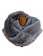 Bufandas Infinitas Reversibles Hechas a Mano – Cuqui Costura